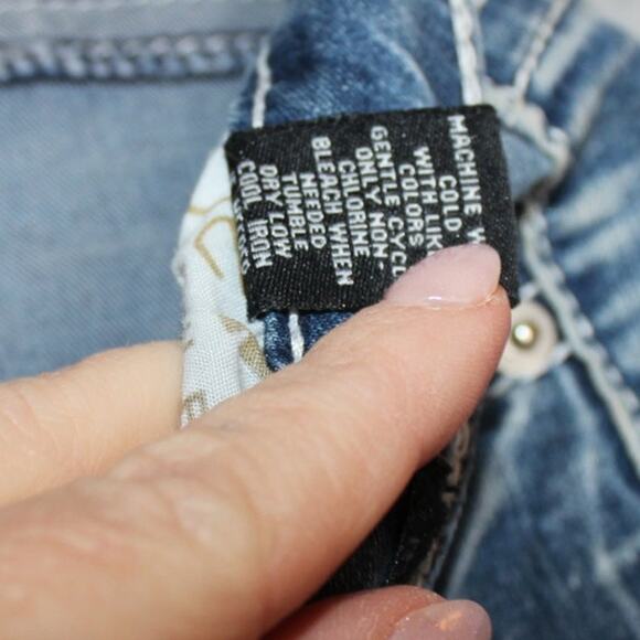 Twentyone Black Premium Denim by Rue 21 Womens Midrise Boot Flex 11/12Reg - Picture 10 of 12